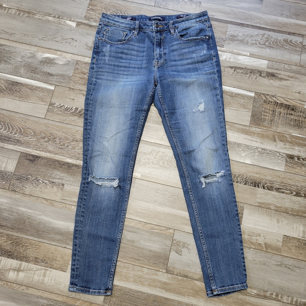 Vigoss Marley Skinny Mid Rise Stretch Jeans Size 29